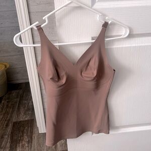 Nude purple shapewear tank (xsmall)